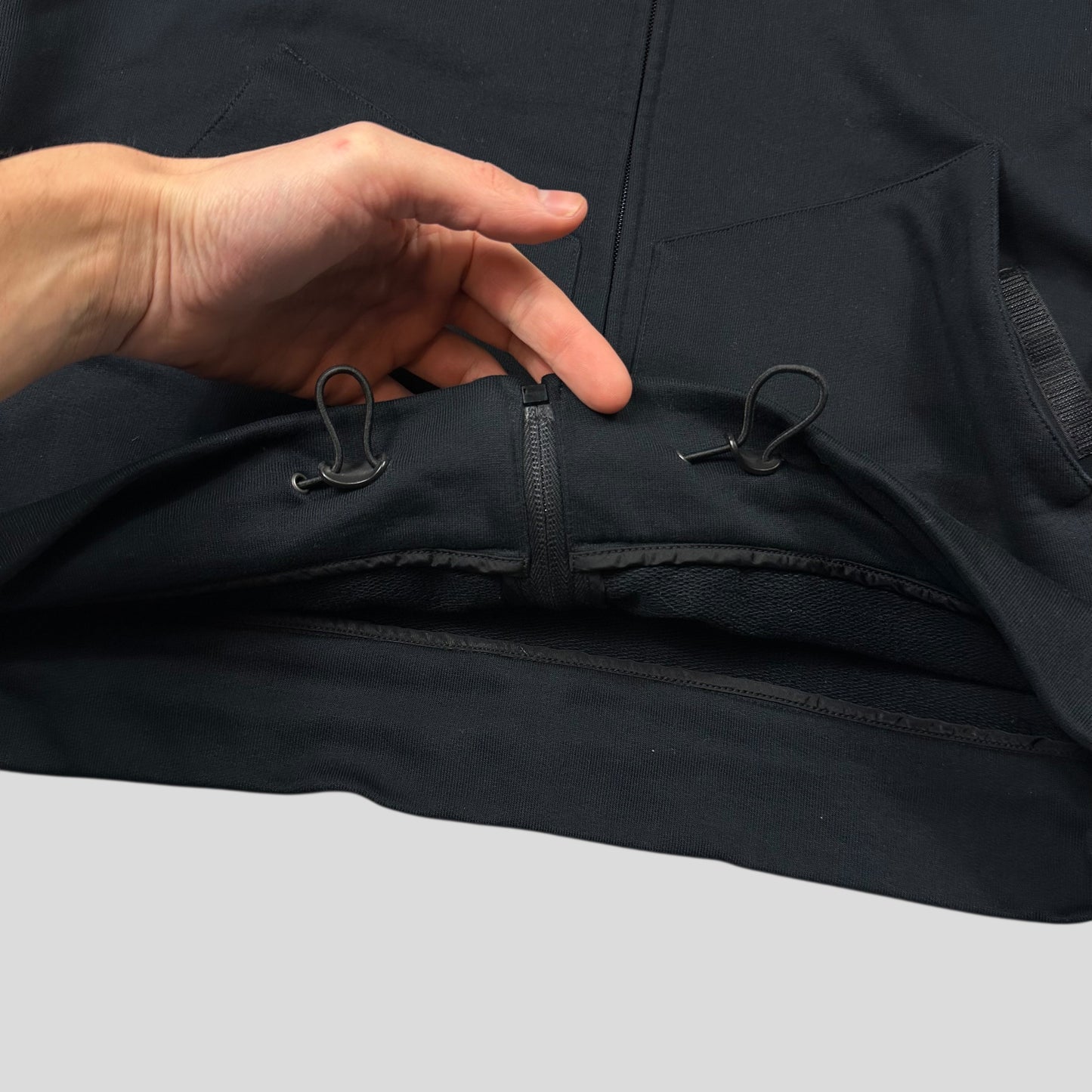 Prada Sport 2009 Angled Nylon Panelled Track Jacket - M