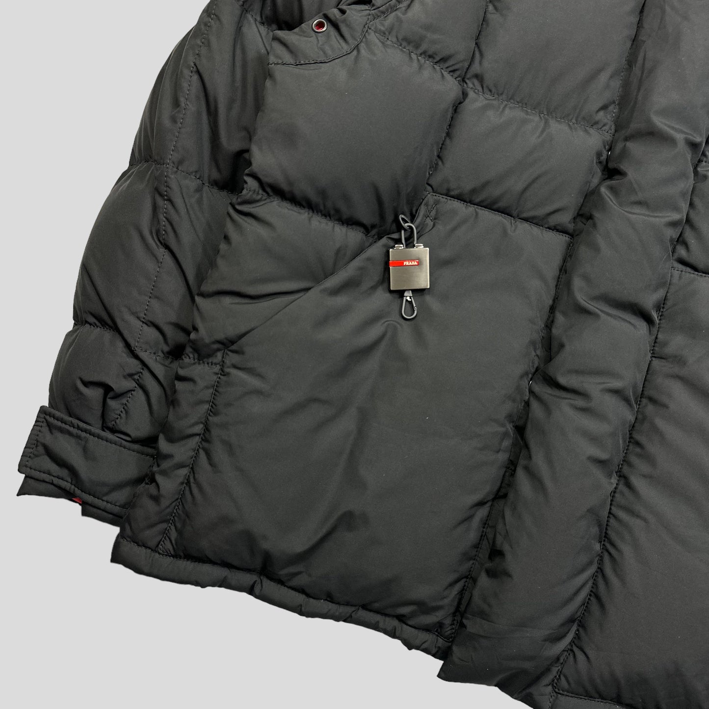 Prada Sport AW02 Backpack Square Down Puffer Jacket - IT54