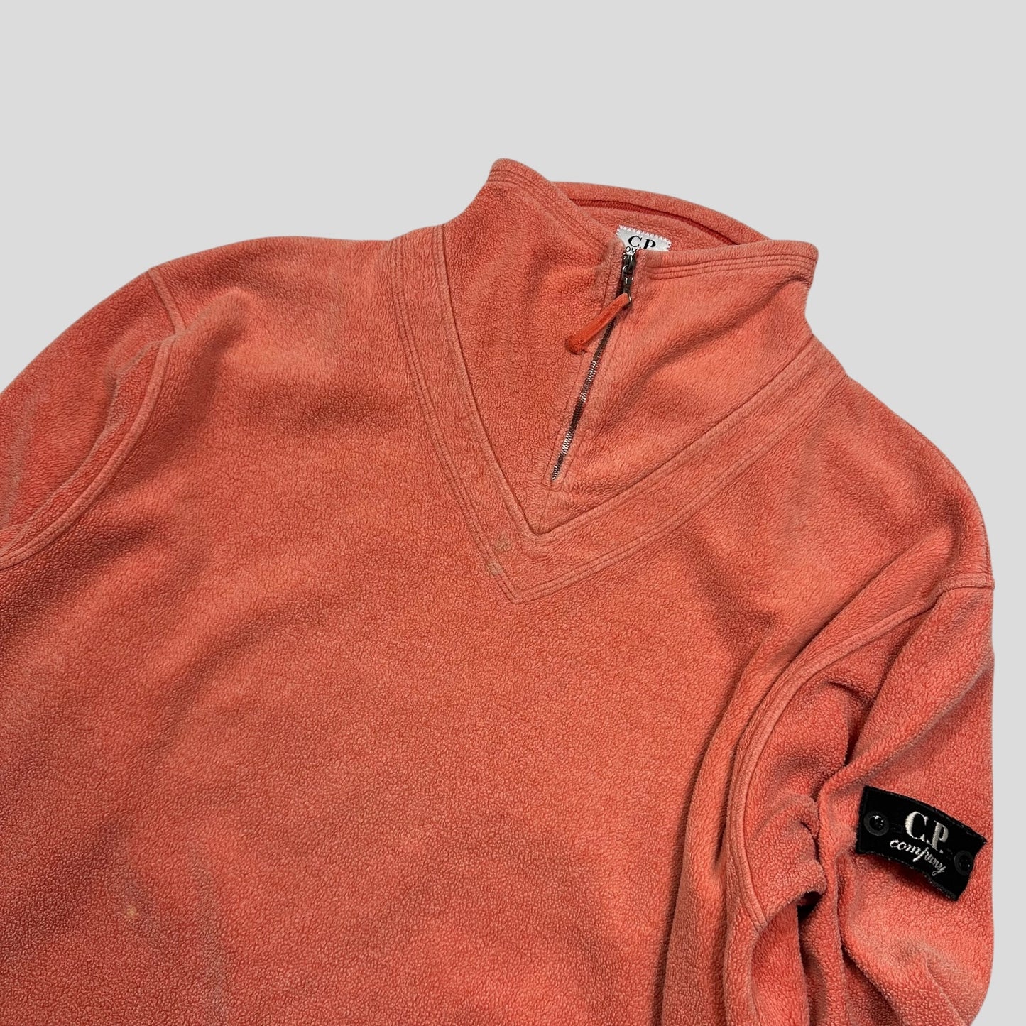 CP Company 90’s Towelled Fleece High Neck Badged Knit - S/M