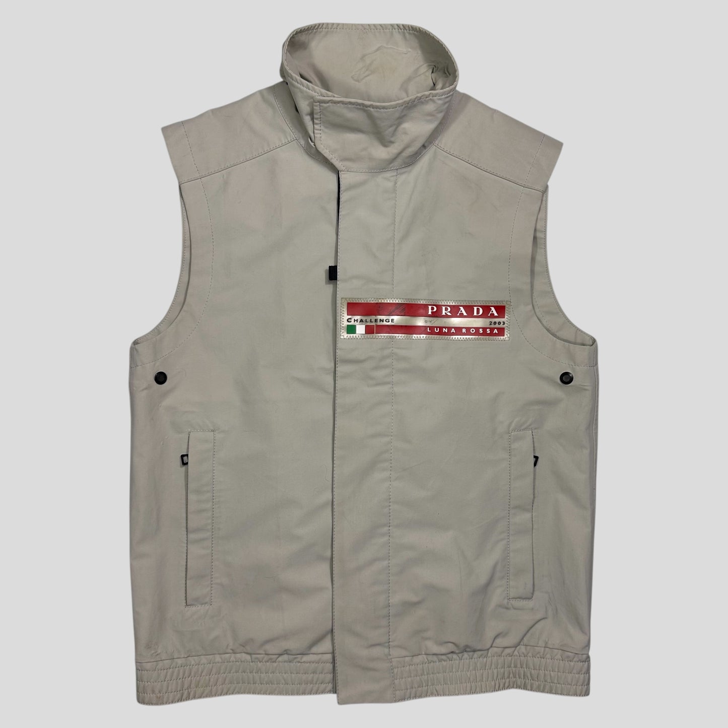 Prada Luna Rossa 2003 Goretex Sailing Gilet Vest - M