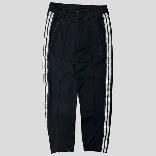 Neil Barrett 2020 Pleated Striped Taped Slim Tracksuit Bottoms - S/M