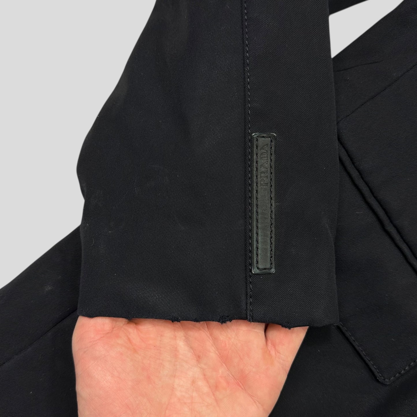 Prada Sport 2007 Wool + Leather Modular Padded Blazer Jacket - IT54 (L)