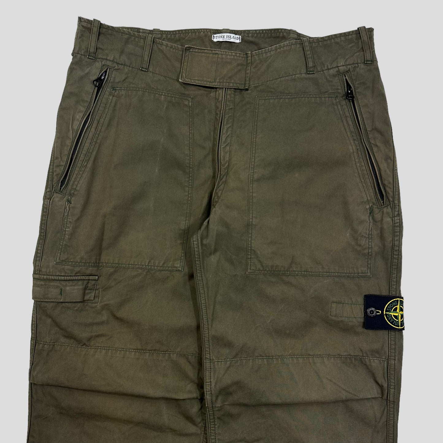 Stone Island 2005 Baggy Parachute Cargo Trousers - IT52