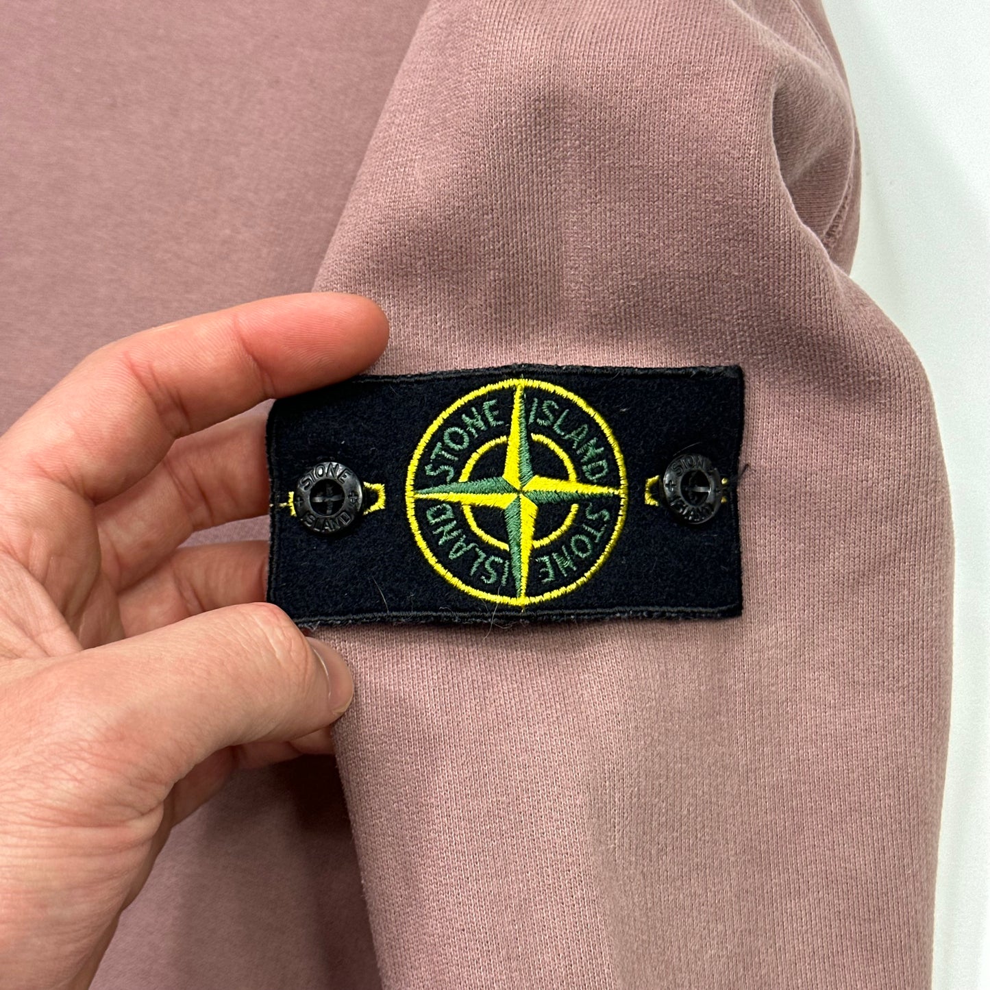 Stone Island Dusty Pink Crewneck - M