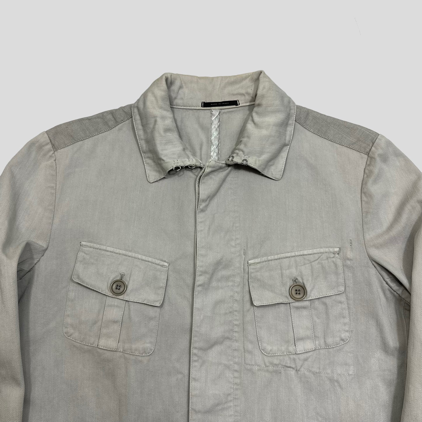 CP Company SS06 Grey Multipocket Cotton Work Jacket - IT50