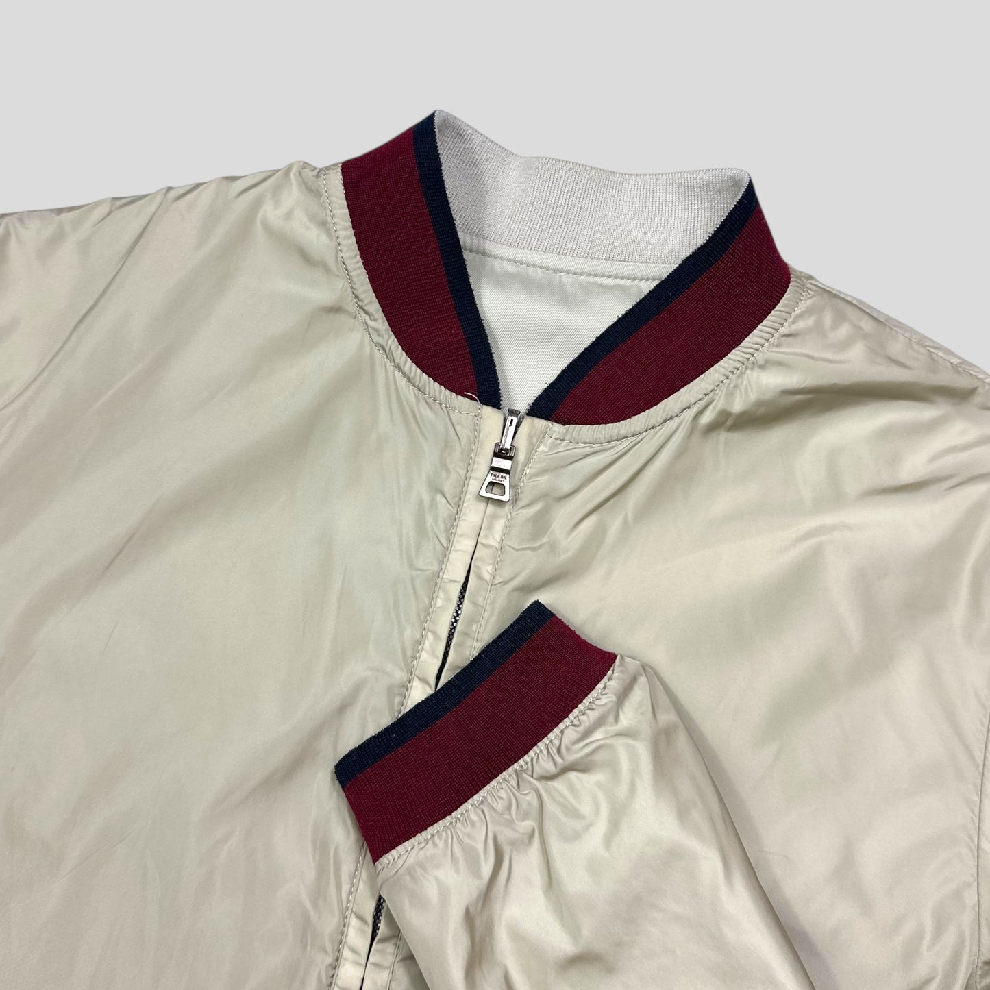 Prada Luna Rossa Challenge 2003 Reversible Sailing Bomber Jacket - M