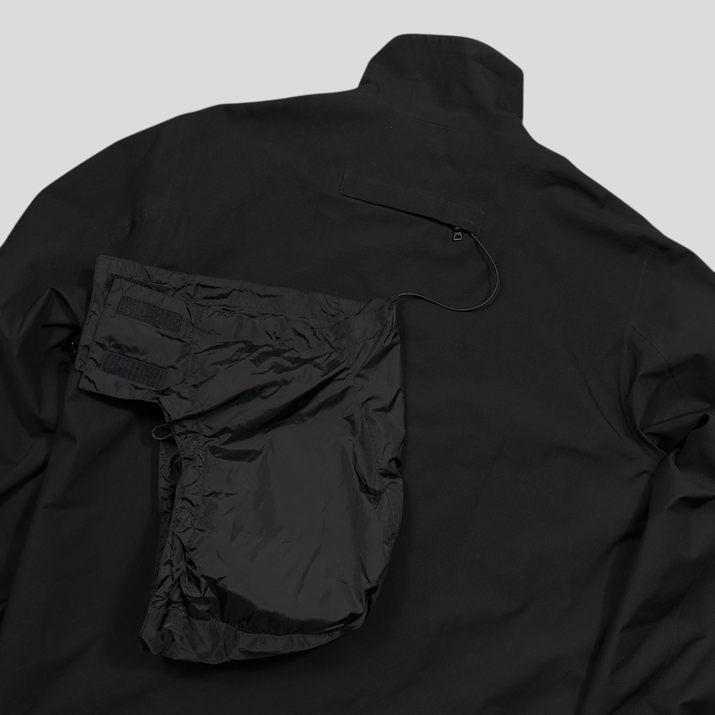 Prada Sport 00’s Goretex Nylon Stash Pocket Hood Jacket - XL