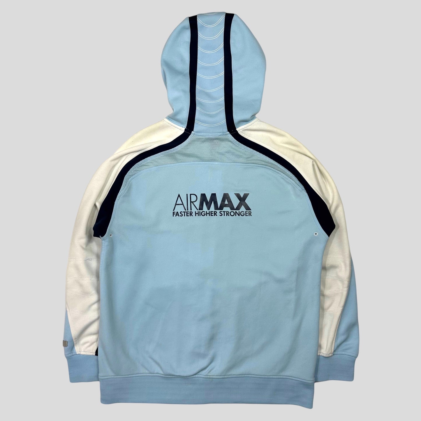 Nike SS04 Air Max Mesh Panelled Technical Hoodie - M
