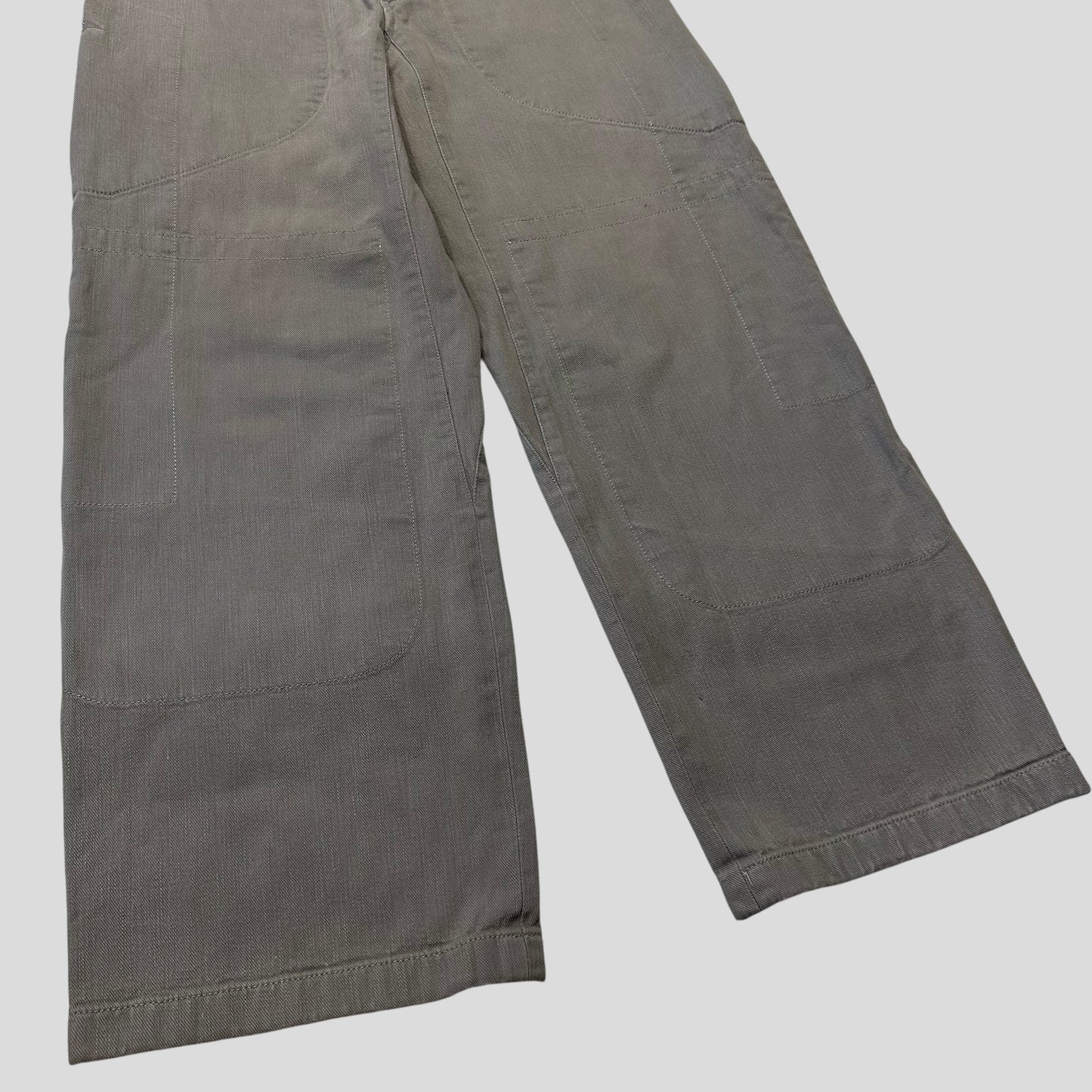 Prada Sport 00’s Twill Cotton Baggy Carpenter Trousers - IT48