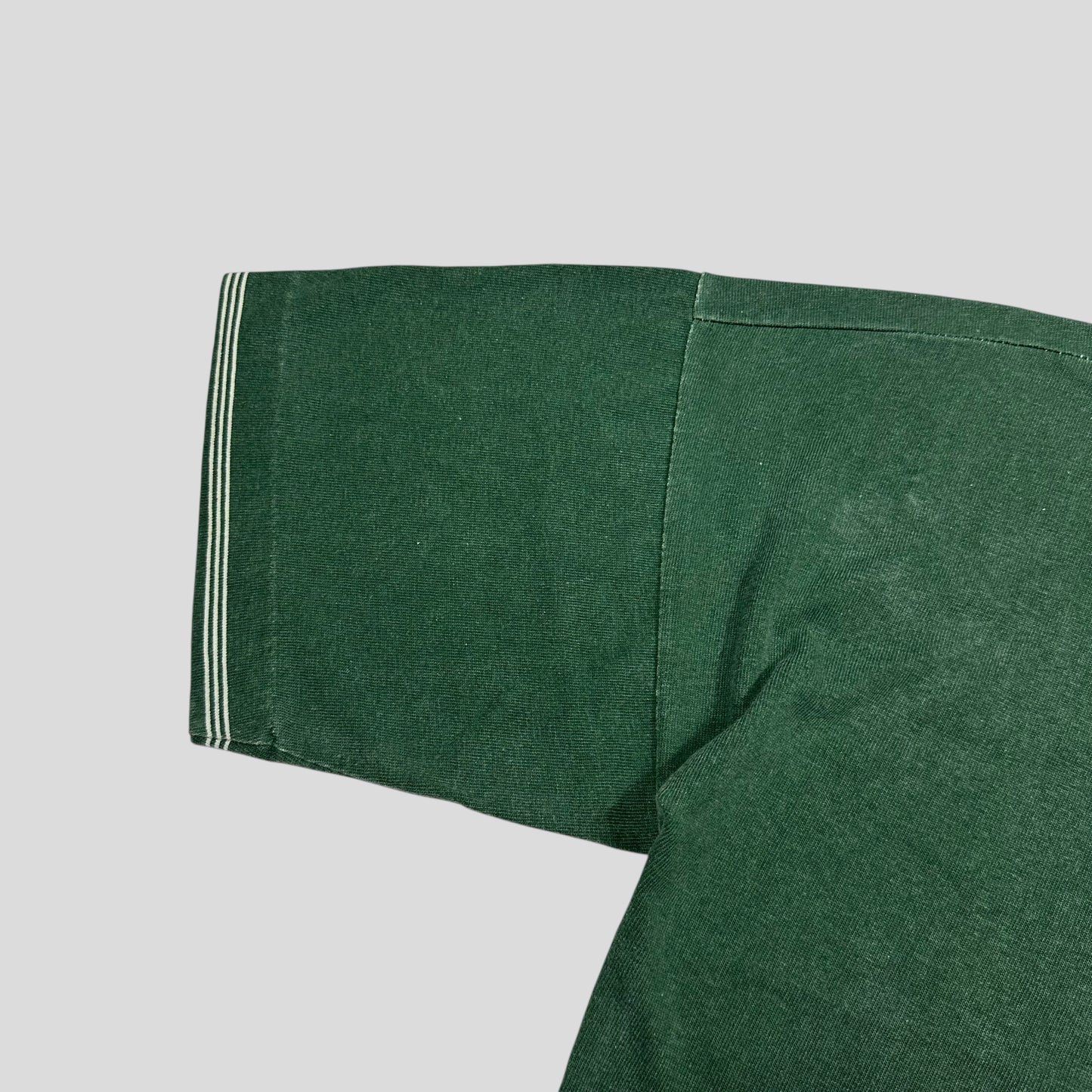 Stone Island 1989 Marina Stripe Washed Green Logo T-shirt - M (L)