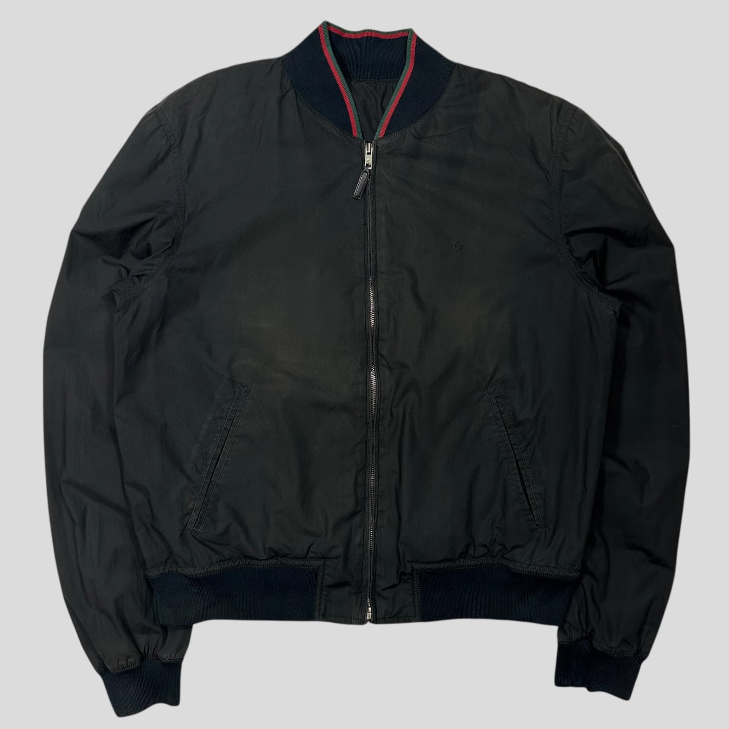 Gucci by Tom Ford 00’s G Logo Web Bomber Jacket - IT50 (M/L)