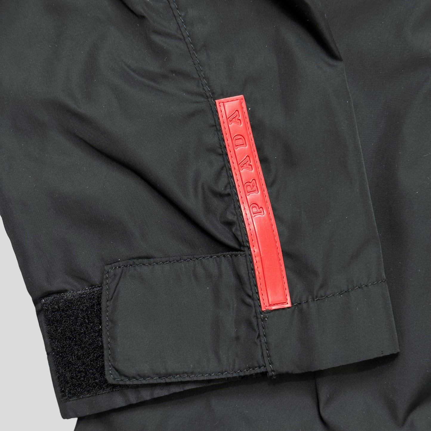 Prada Sport SS99 Latex Pocket Nylon Pullover Jacket - IT40
