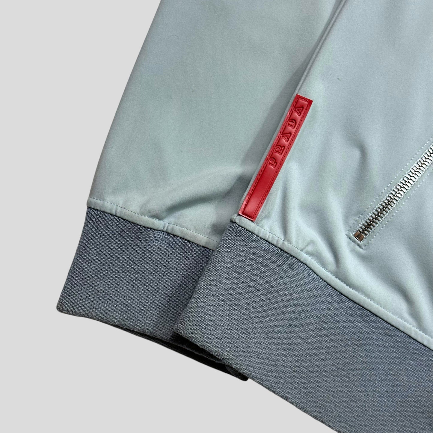 Prada Sport 00’s Baby Blue Track Jacket - M/L