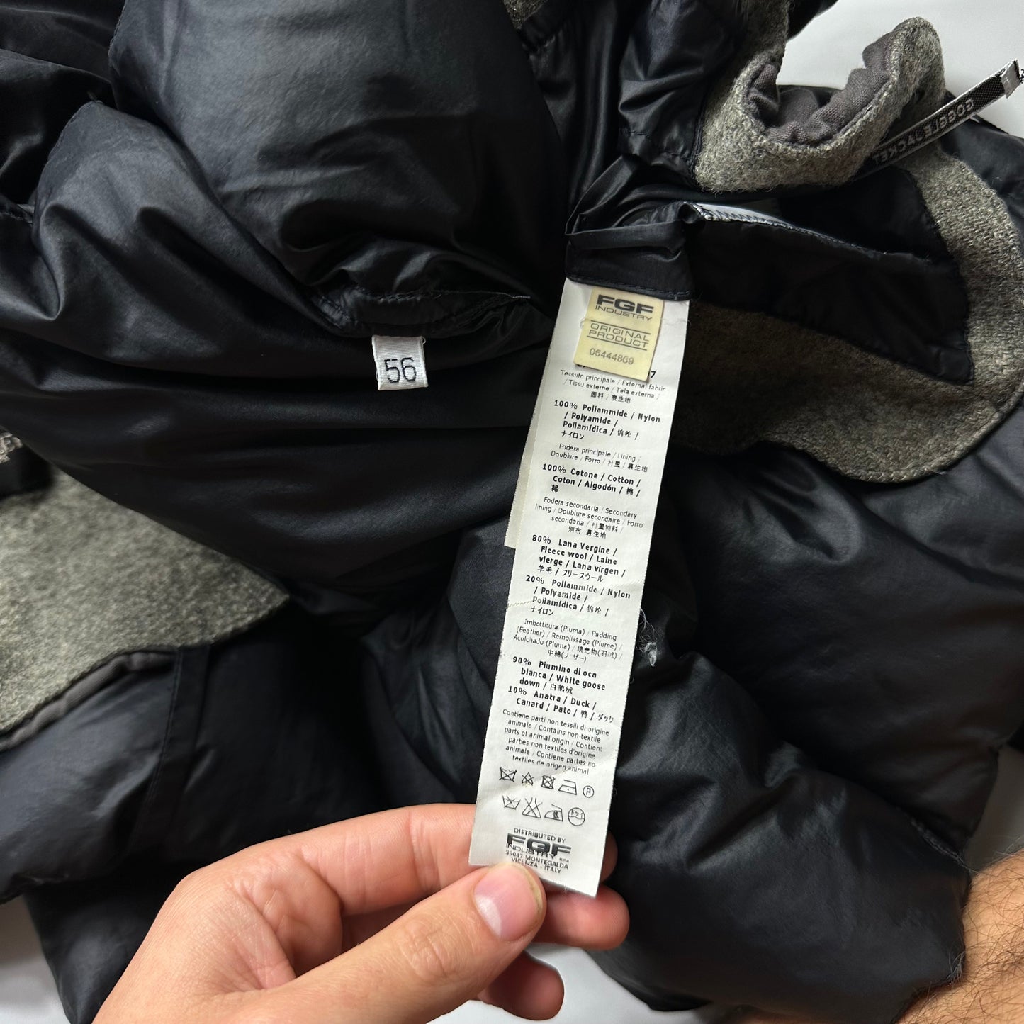 CP Company 00’s Nylon Goose Down Goggle Puffer Jacket - IT56 (L/XL)