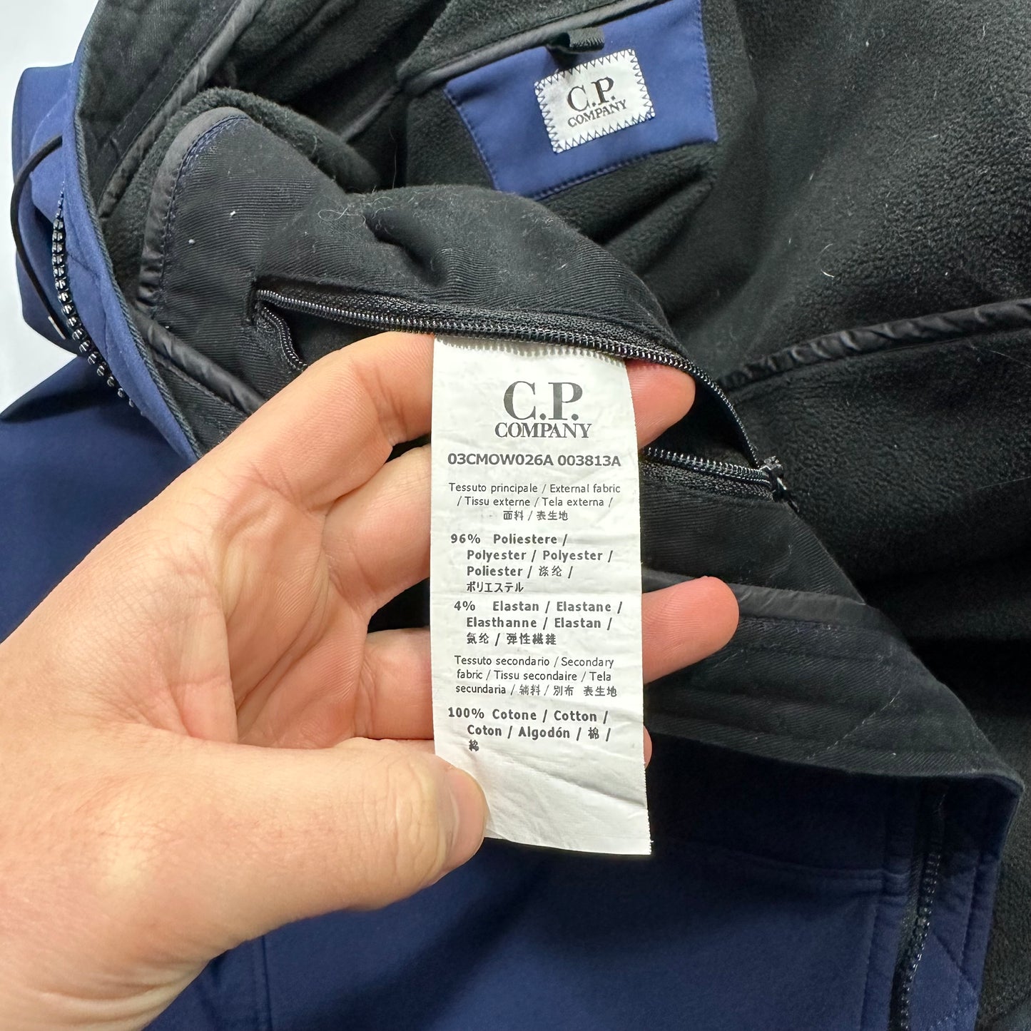 CP Company Soft Shell Goggle Jacket - XL