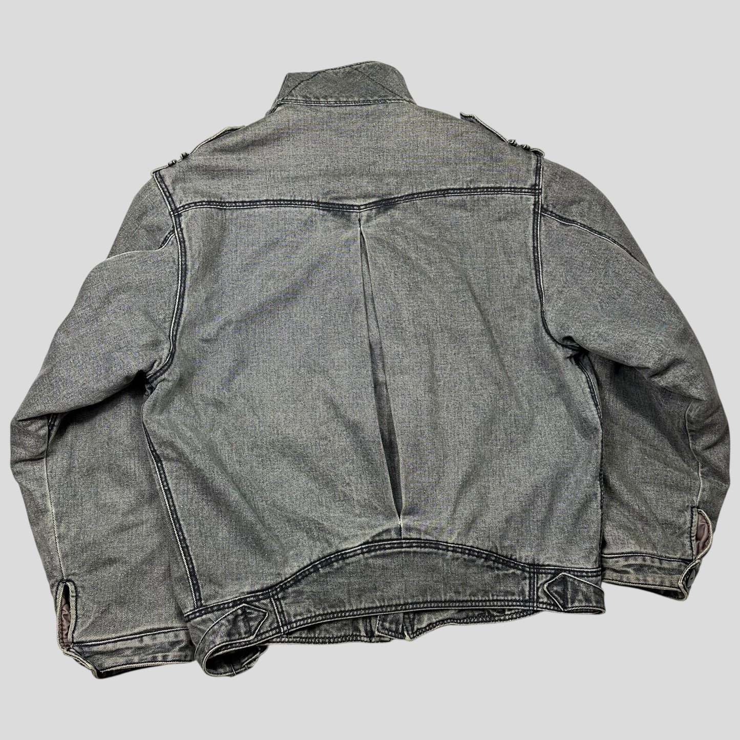 Armani Jeans 1991 Blanket Lined Heavy Cotton Work Jacket - L/XL