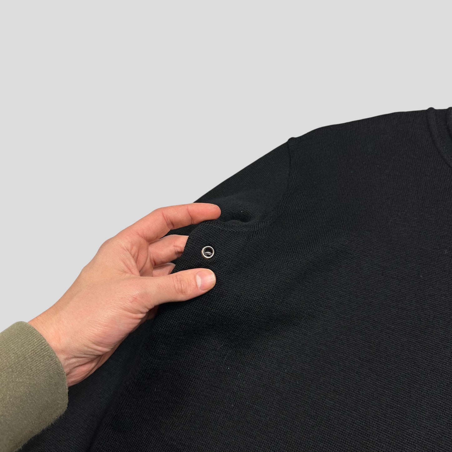 Prada Sport 2006 Ventilated Crewneck Knitted Jumper - S/M