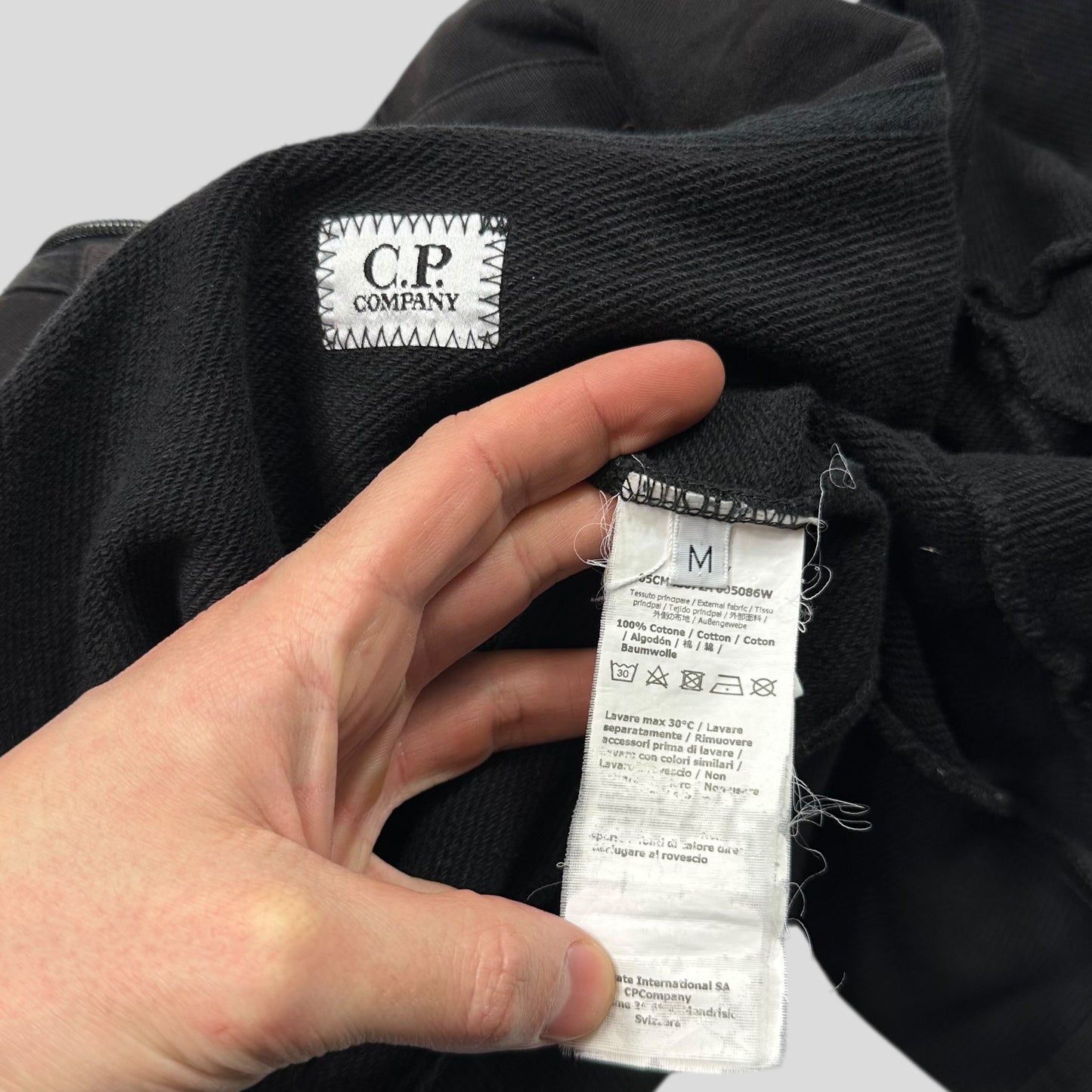 CP Company Goggle Zip-up Hoodie - M