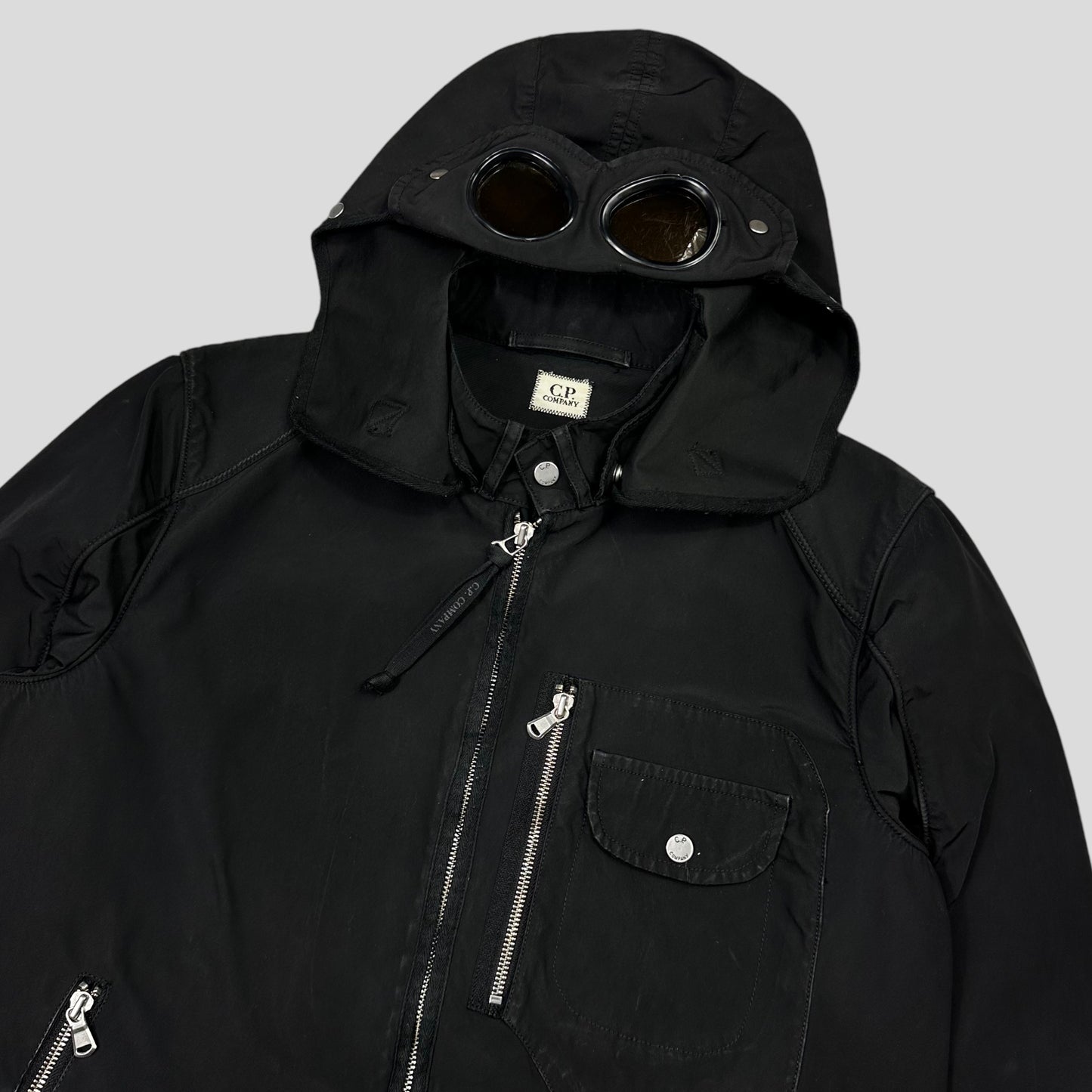 CP Company SS07 Orange Goggle Ballistic Nylon Jacket - IT48 (M)