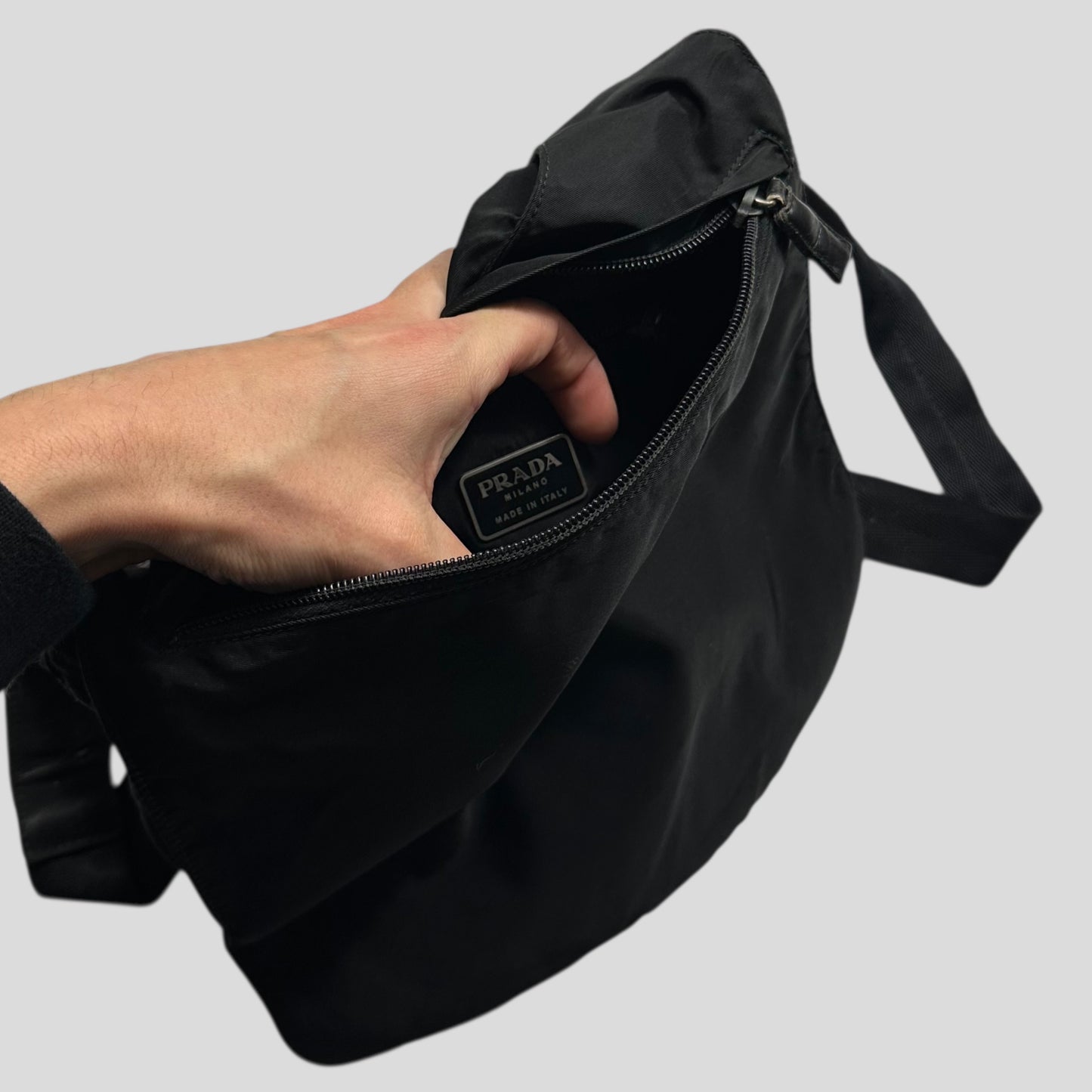 Prada Milano 00’s Nylon 3D Multipocket Crossbody Bag