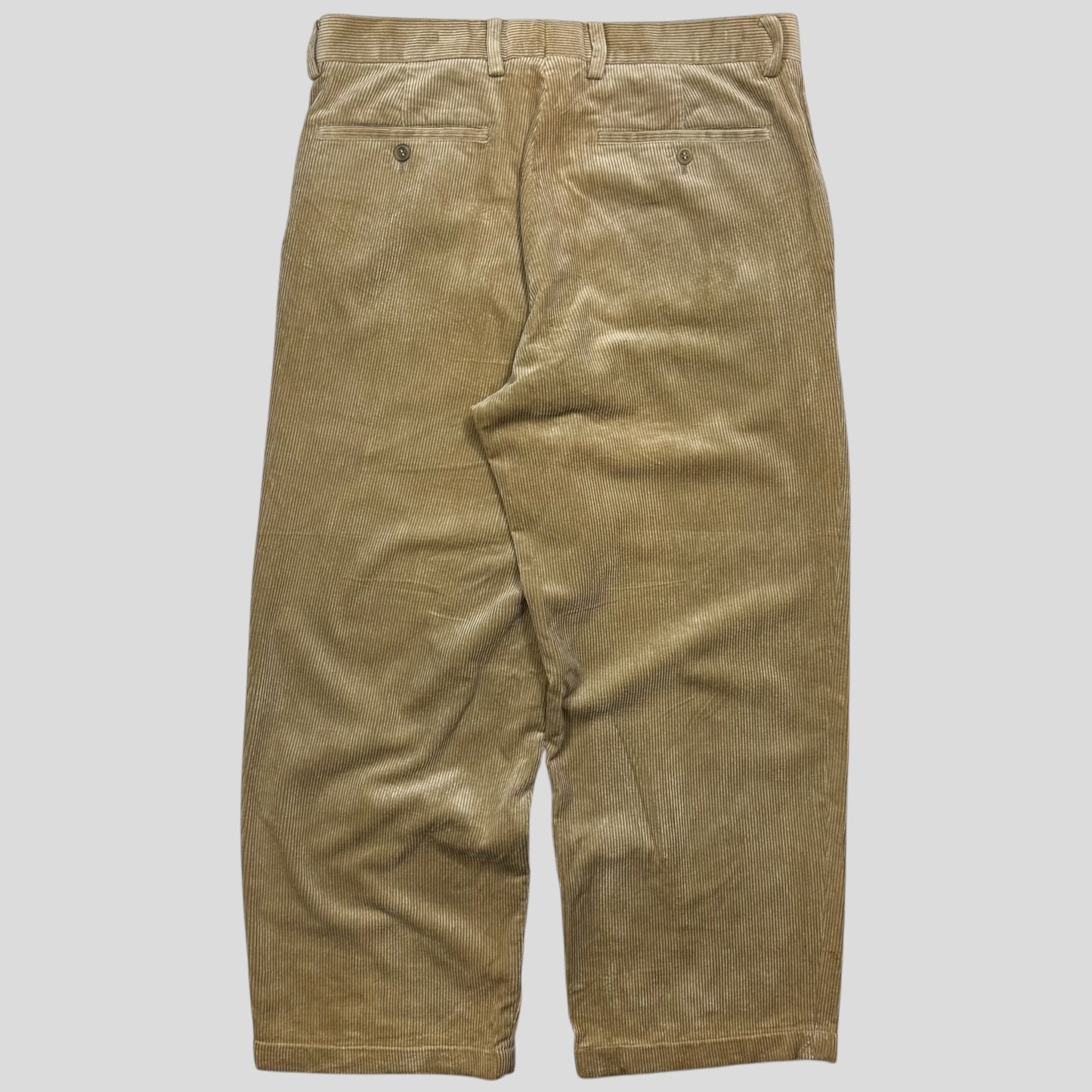 Issey Miyake 1988 Cotton Label Jumbo Corduroy Shimmer Trousers - 4 (L)