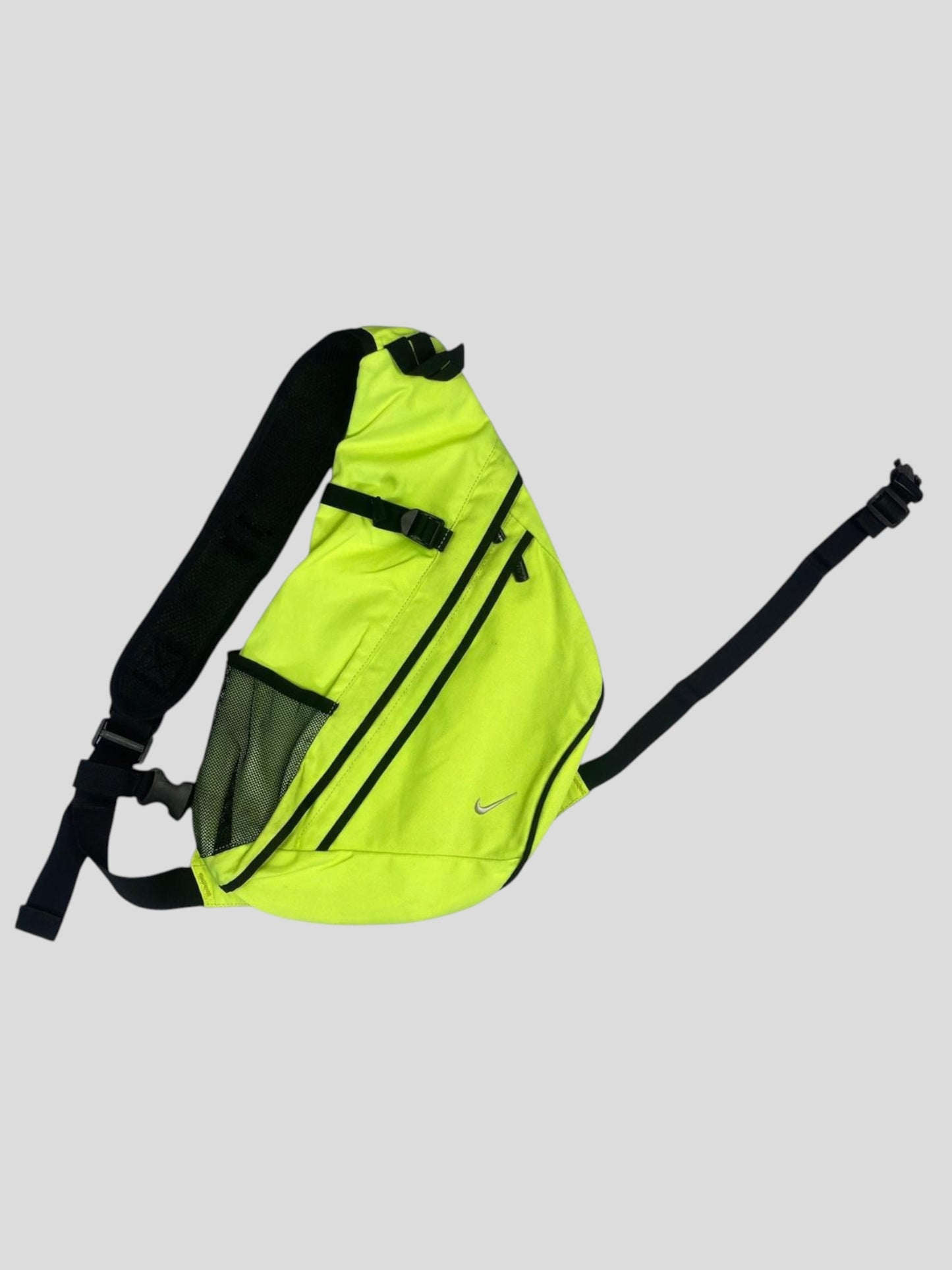Nike 00’s Neon Green Tri-harness Bag