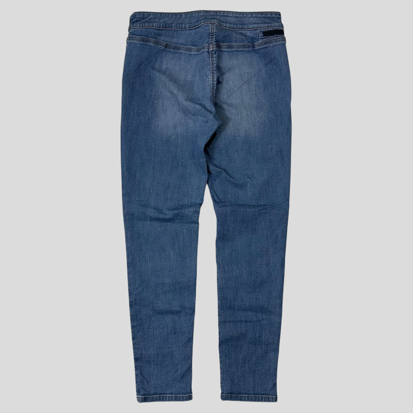 Prada Milano 2018 Logo Tab Lyocell Stretchy Skinny Jeans - 27-29