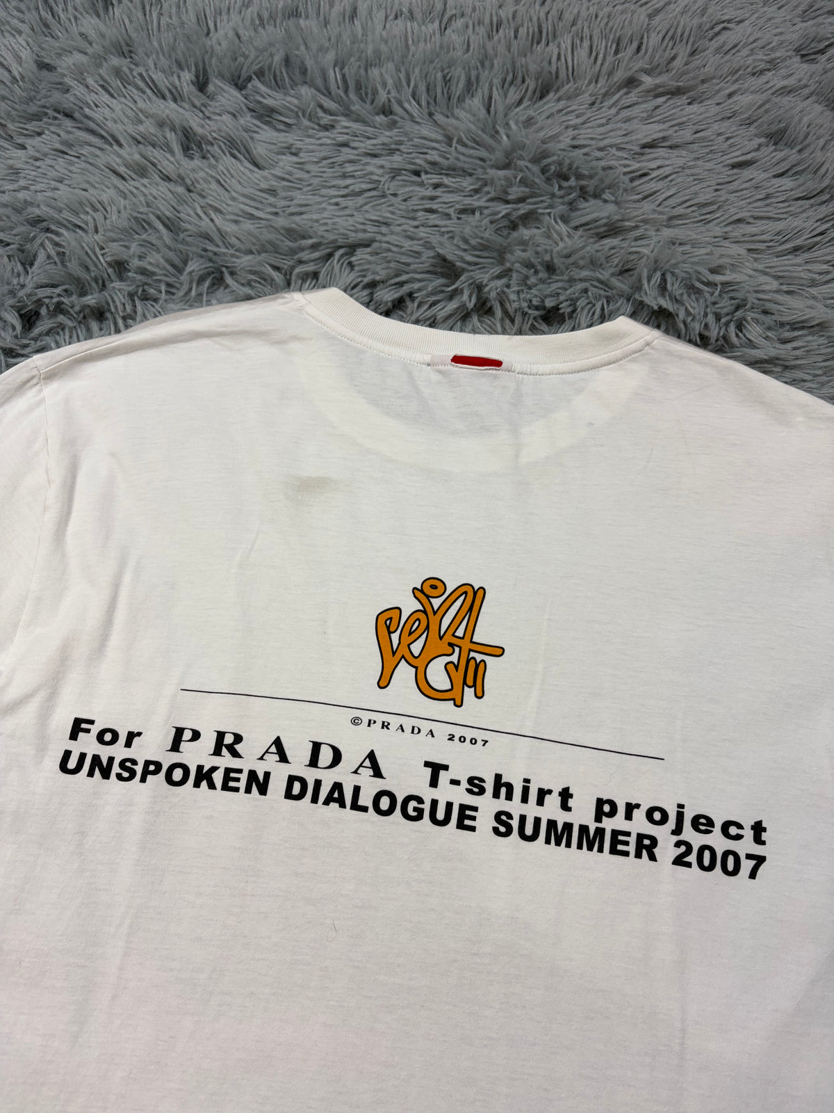 Prada Sport 2007 Unspoken Dialogue Graphic T-shirt - L/XL