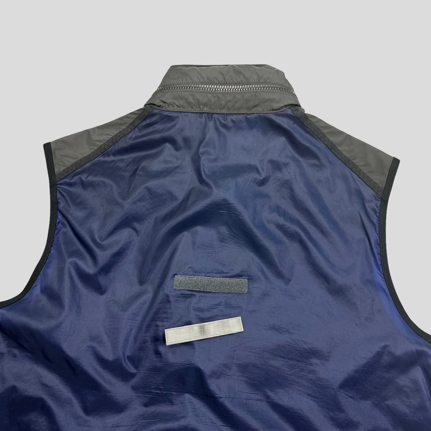 Prada Sport SS00 Gel Seam Convertible Nylon Gilet - IT52