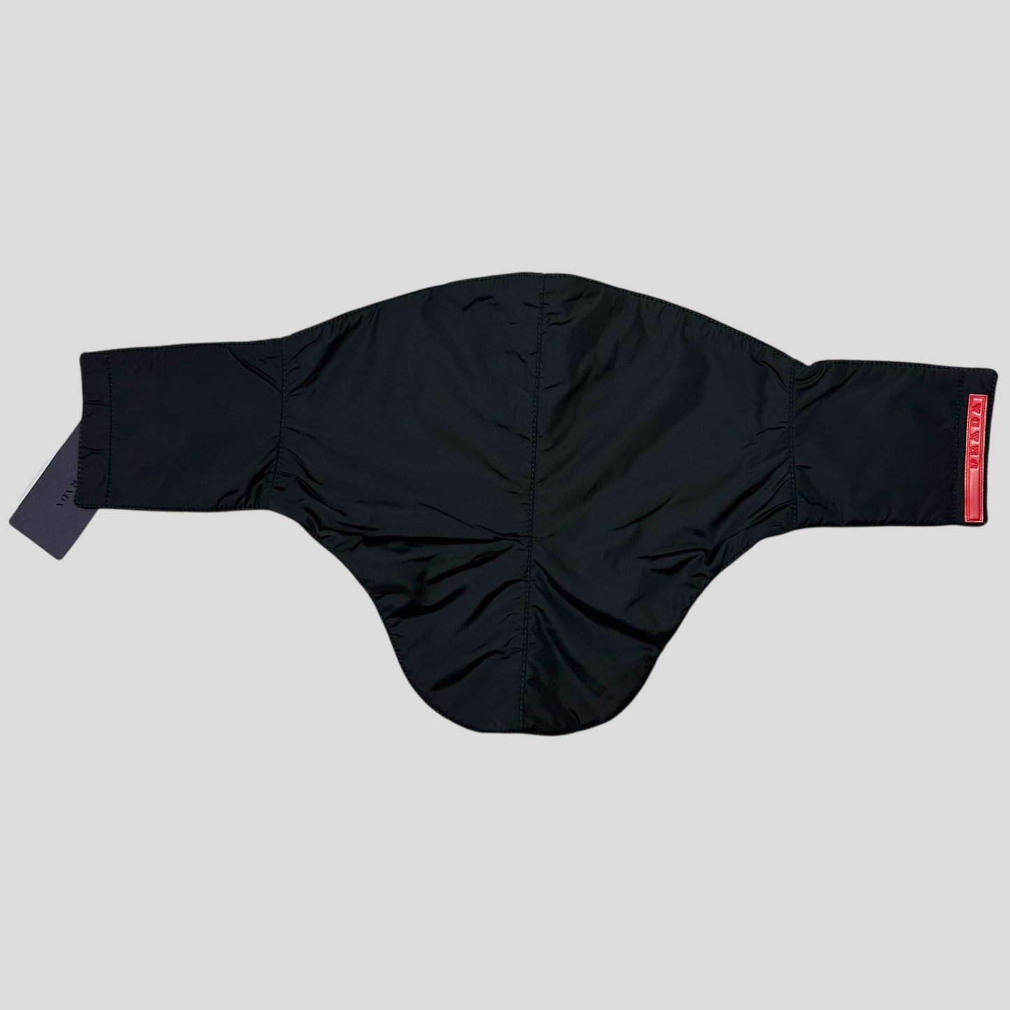 Prada Sport FW98 Teflon Nylon Fleece Magnetic Neck Gaitor