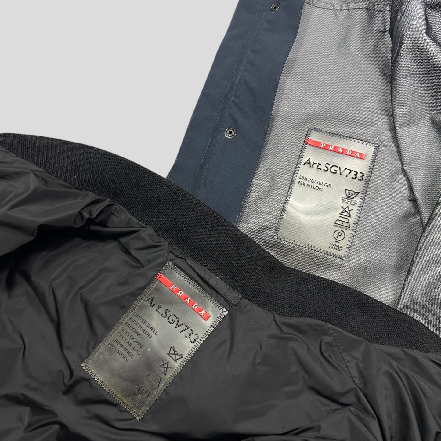 Prada Sport 2006 3 in 1 Racoon Fur Goretex Jacket + Puffer - IT48 (M)