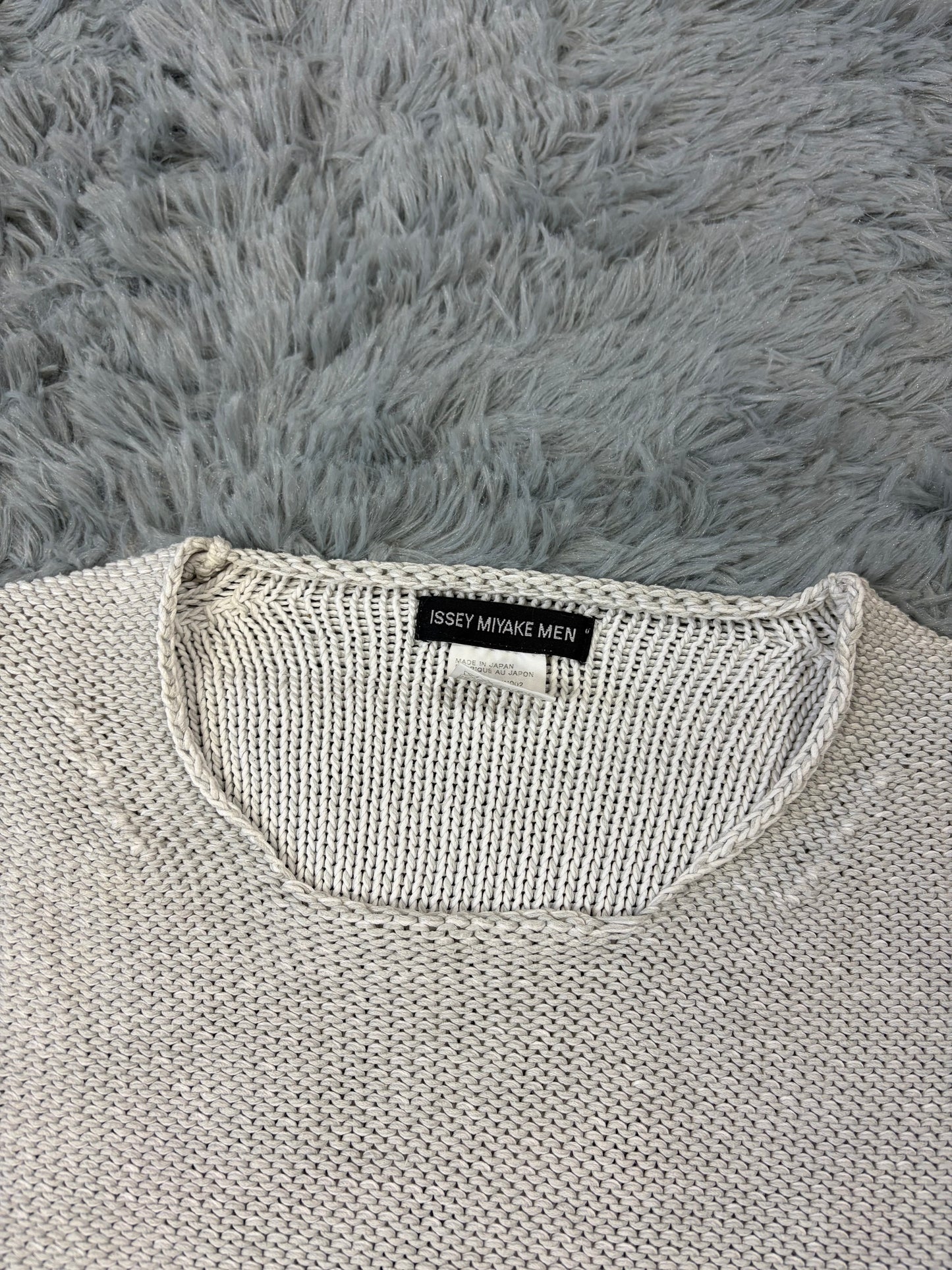Issey Miyake MEN 2011 Cable Knit Inside-Out Effect Jumper - M/L