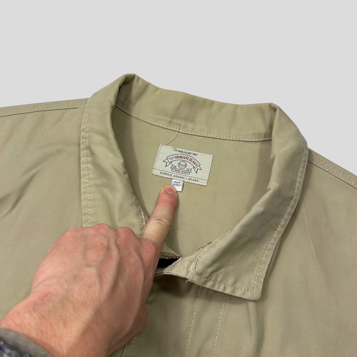 Armani Jeans 90’s Cotton Carpenter Chore Jacket - IT52