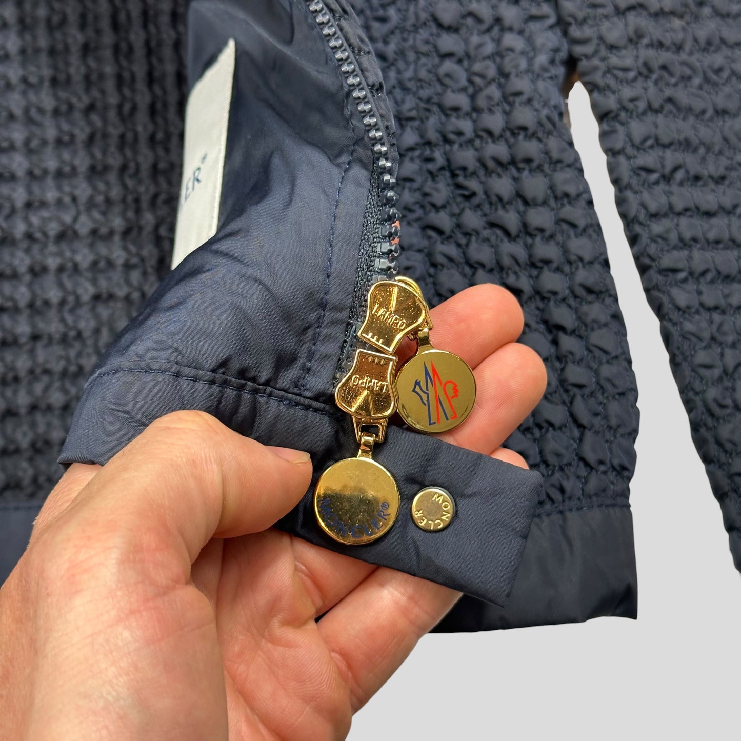 Moncler Marguerite 3D Bubble Wrap Quilted Biker Jacket - 1 (UK8)