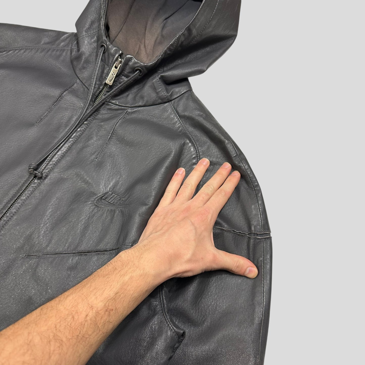 Nike 2007 Tony Spackman Articulated Slice Leather Jacket - L