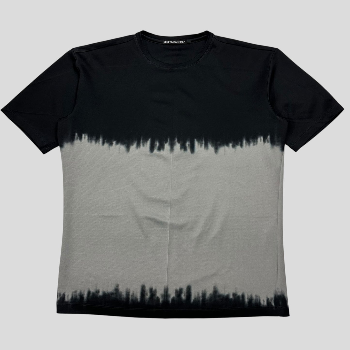 Issey Miyake MEN 2004 Flame Gradient Polyester T-shirt - 4 (L)