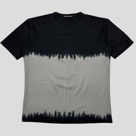 Issey Miyake MEN 2004 Flame Gradient Polyester T-shirt - 4 (L)