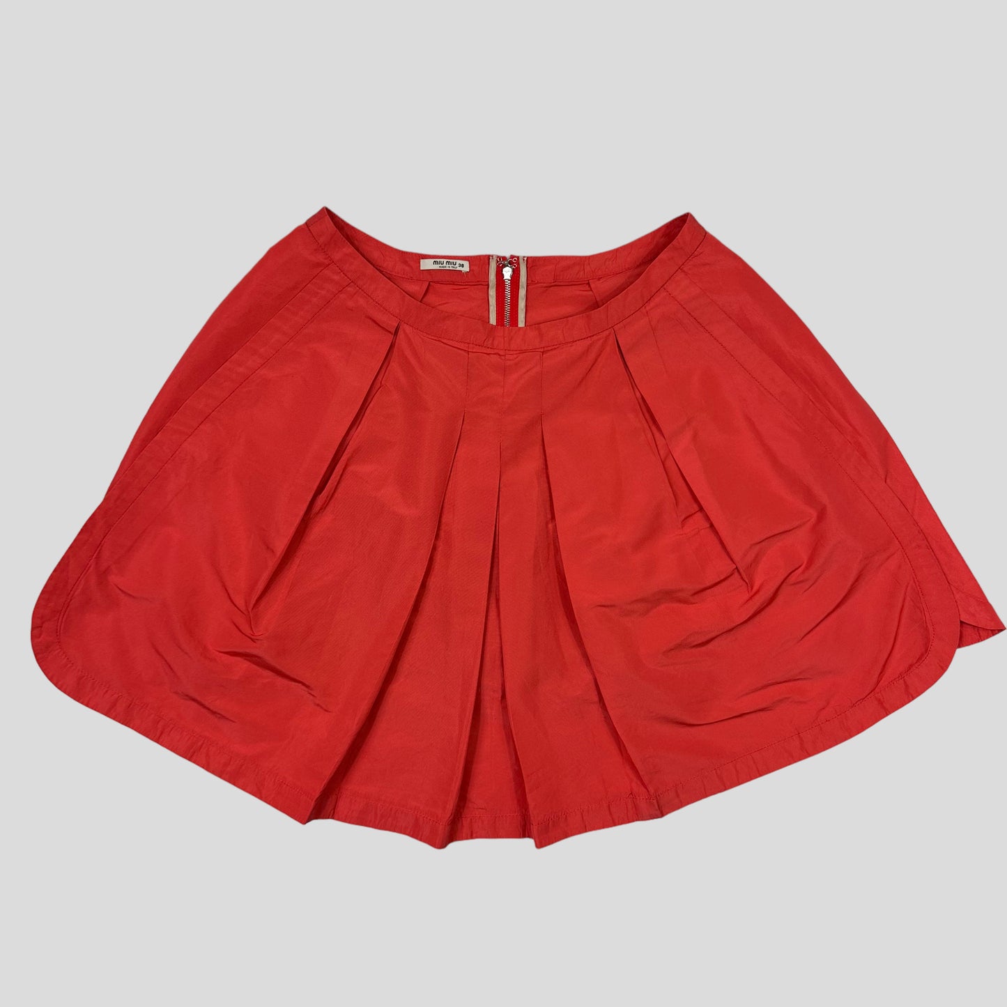 Miu Miu 00’s Nylon Skirt - IT38