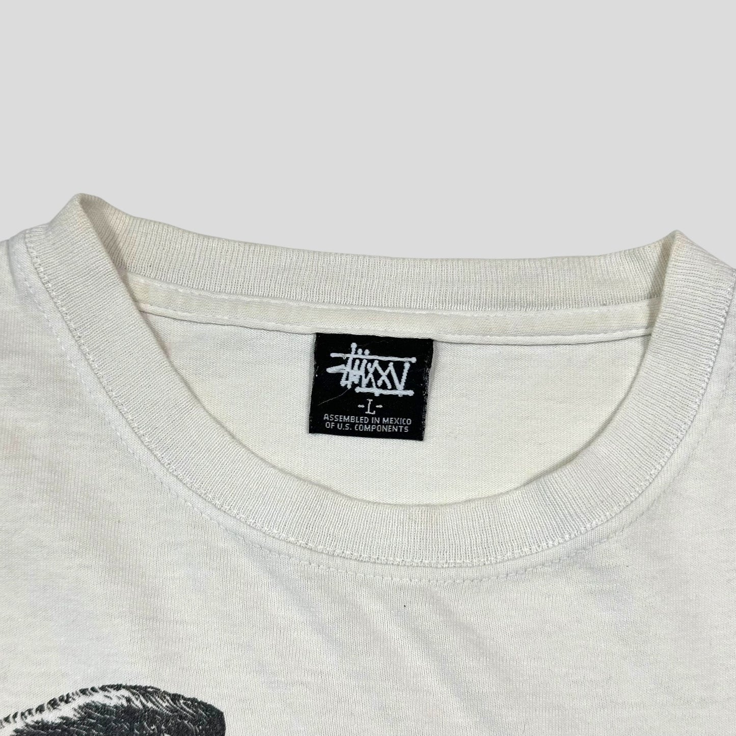 Stussy 2005 25th Anniversary Roman Statue T-shirt - L/XL