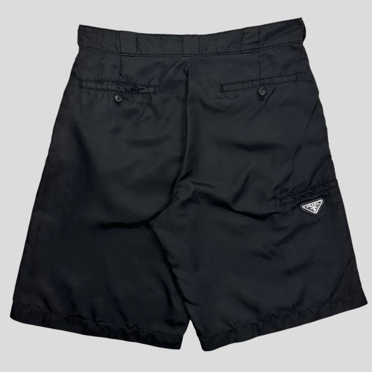 Prada Milano 2019 Nylon Gabardine Baggy Shorts - IT46 (M)