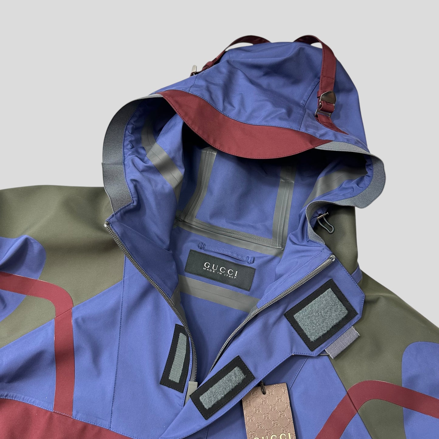 Gucci 2014 Runway Ultra Technical Taped Seam Pullover Jacket - L/XL