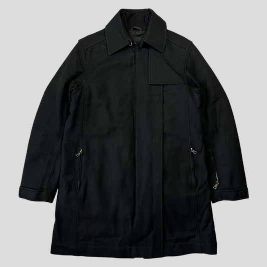 Prada Sport 00’s 3 in 1 Goretex Wool & Nylon Military Jackets - S/M