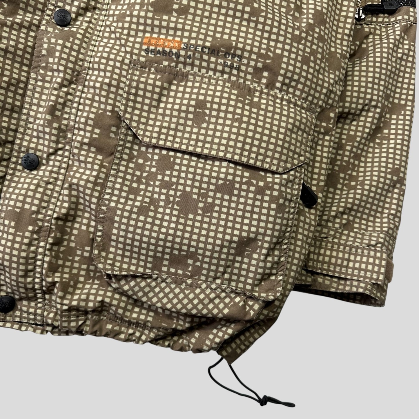 Stussy 1998 Special Ops Digi Camo 3 in 1 Jacket + Down Gilet - M (L)