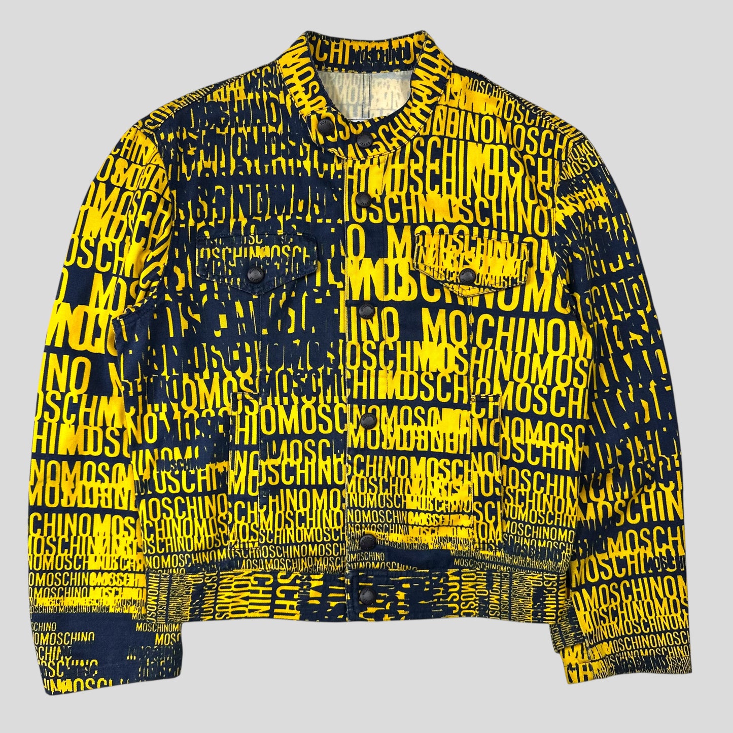 Moschino Jeans 1996 Crazy Print Cotton Jacket - IT48 (S/M)