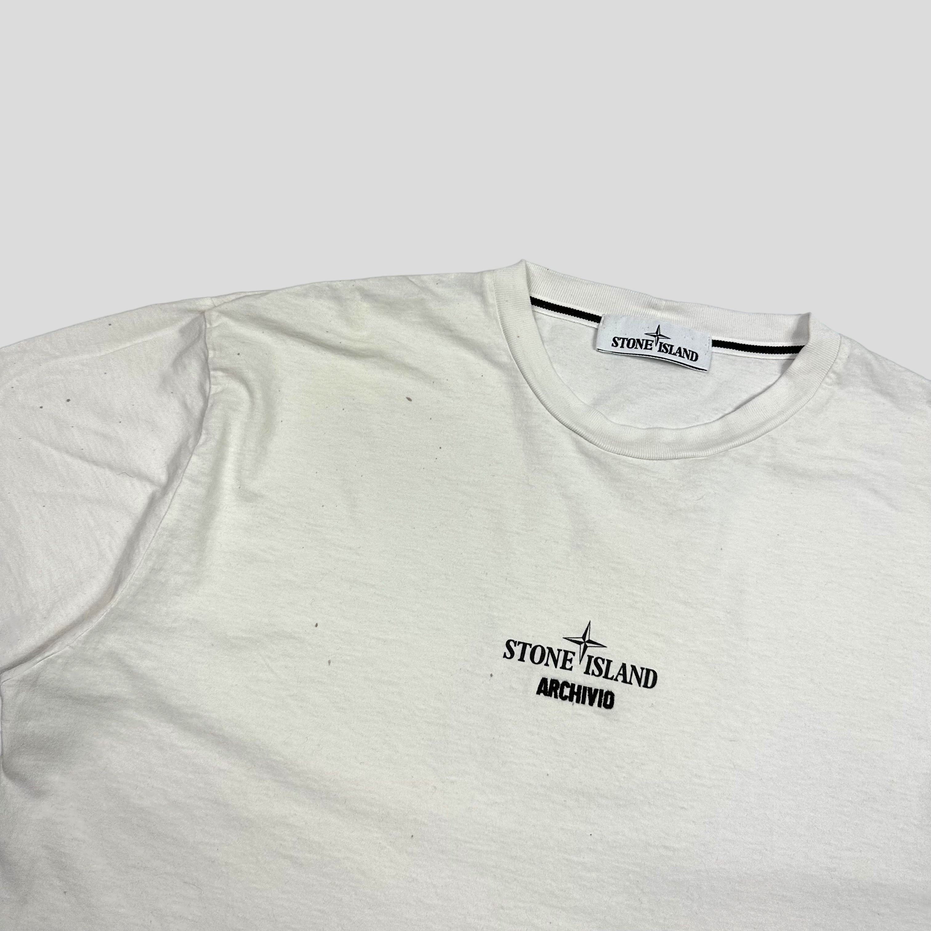 Stone island archivio hot sale t shirt