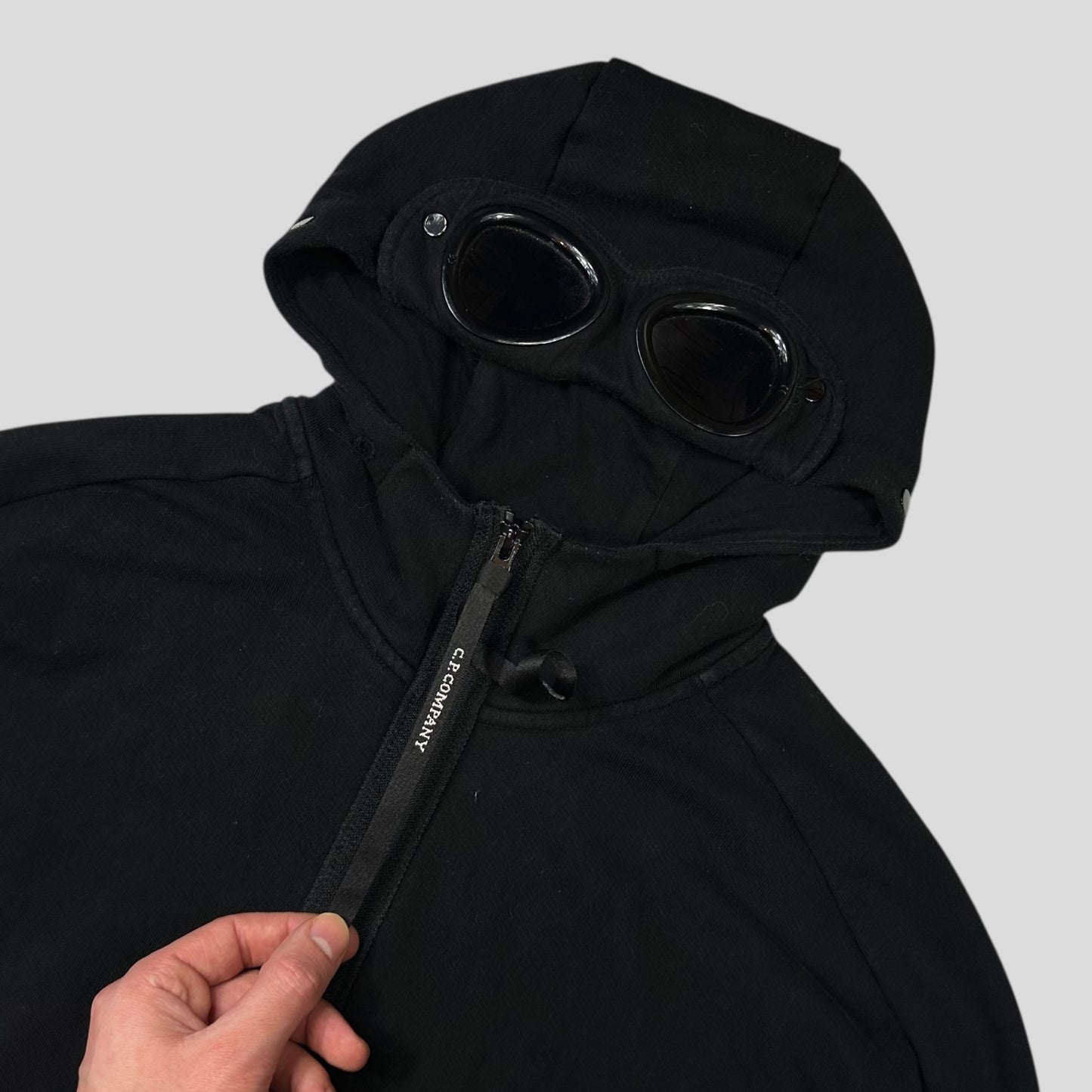 CP Company Goggle Hood Winter Zip-up Hoodie - M