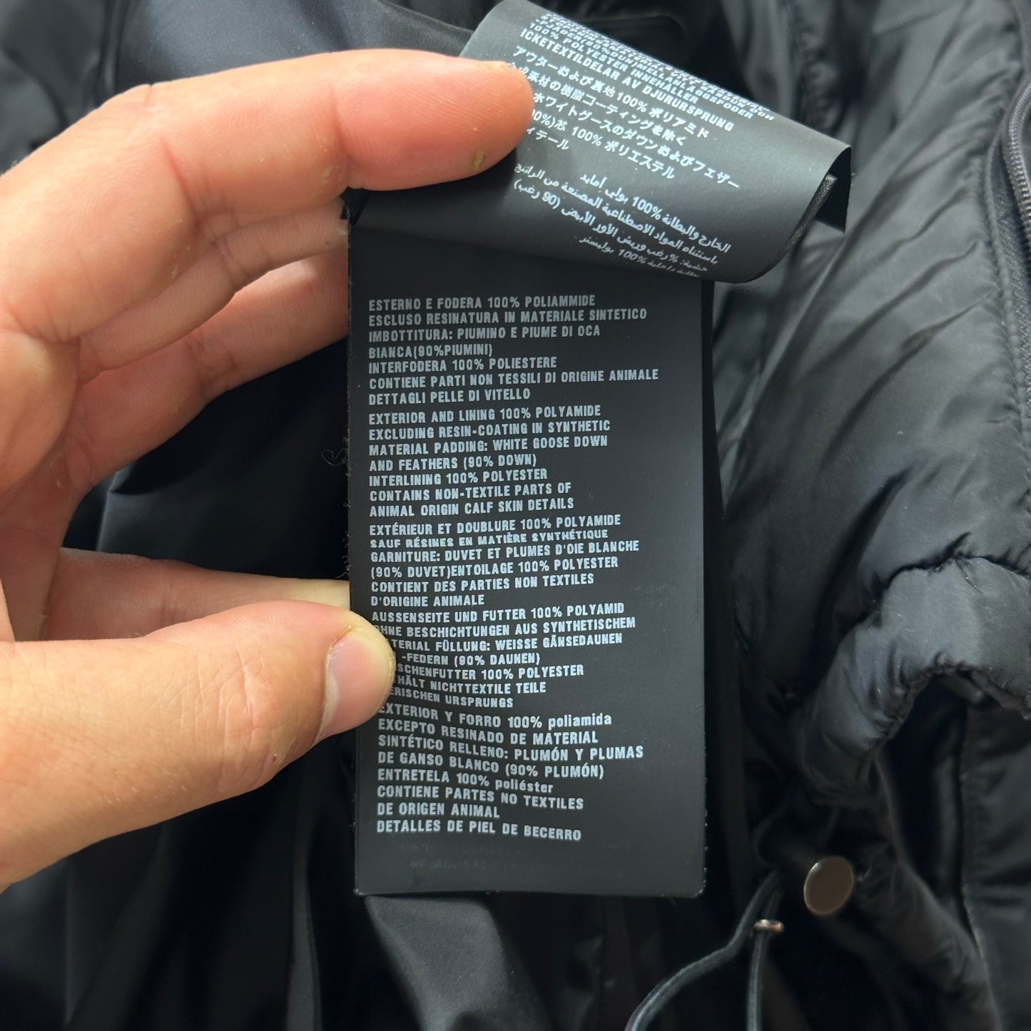 Prada 2018 Laminated Nylon Duck Down Puffer - IT52 (L)