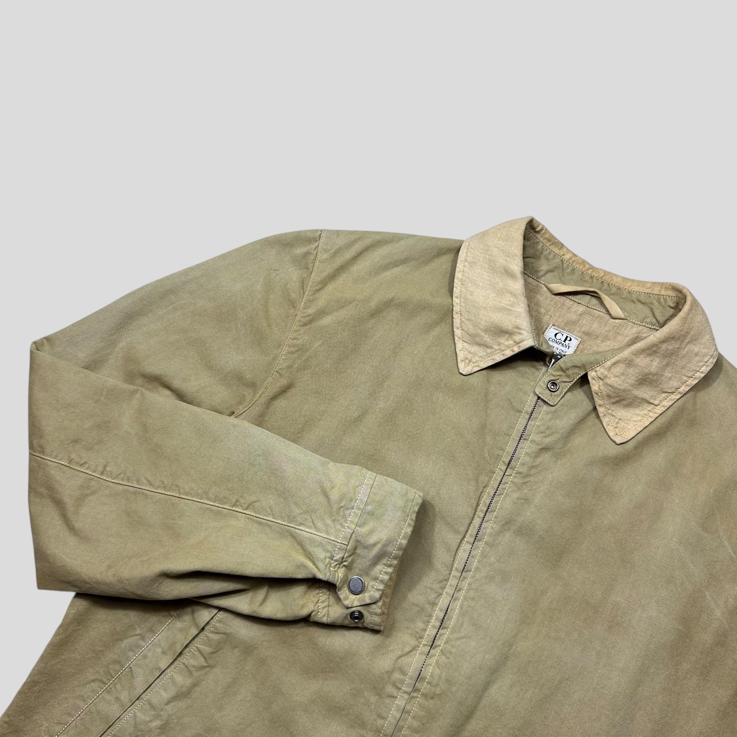 CP Company 2002 Flax Cotton Yellow Boxy Work Jacket - IT54 (L)