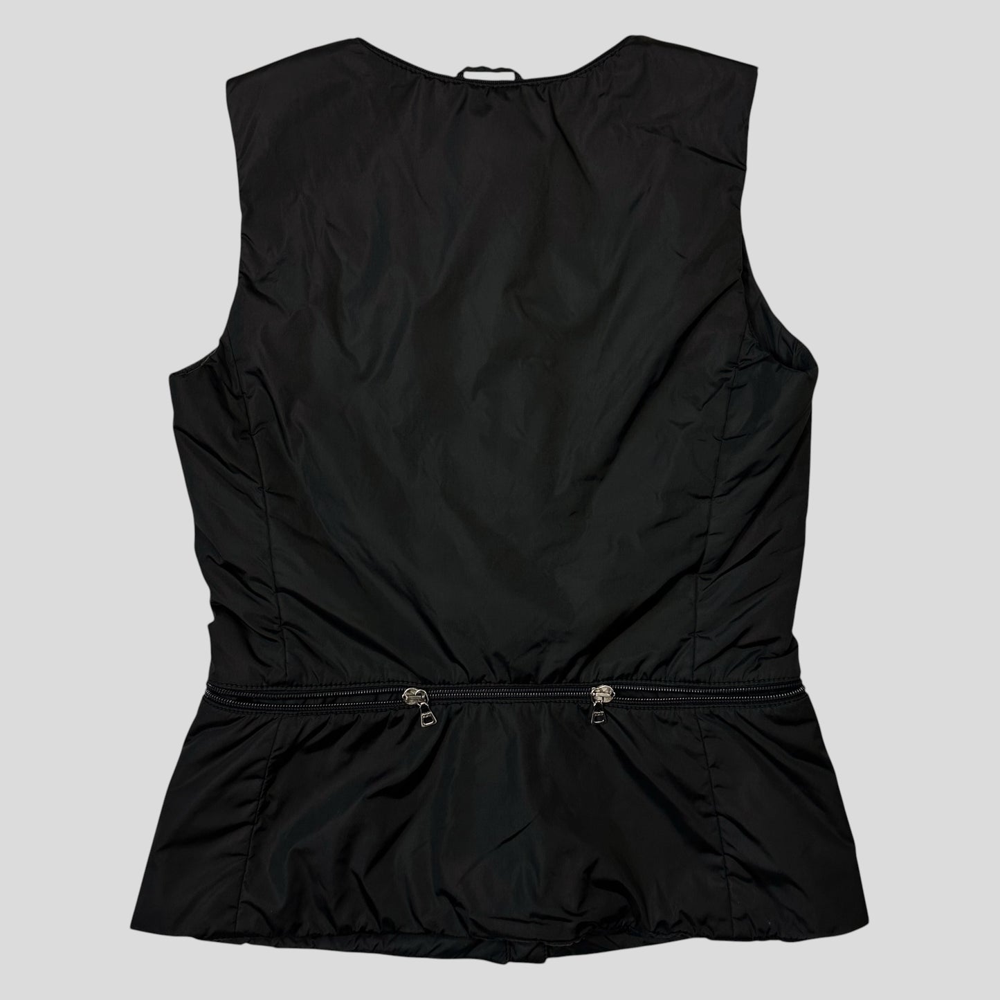 Prada Sport AW00 Technical Nylon Padded Stash Vest - IT40