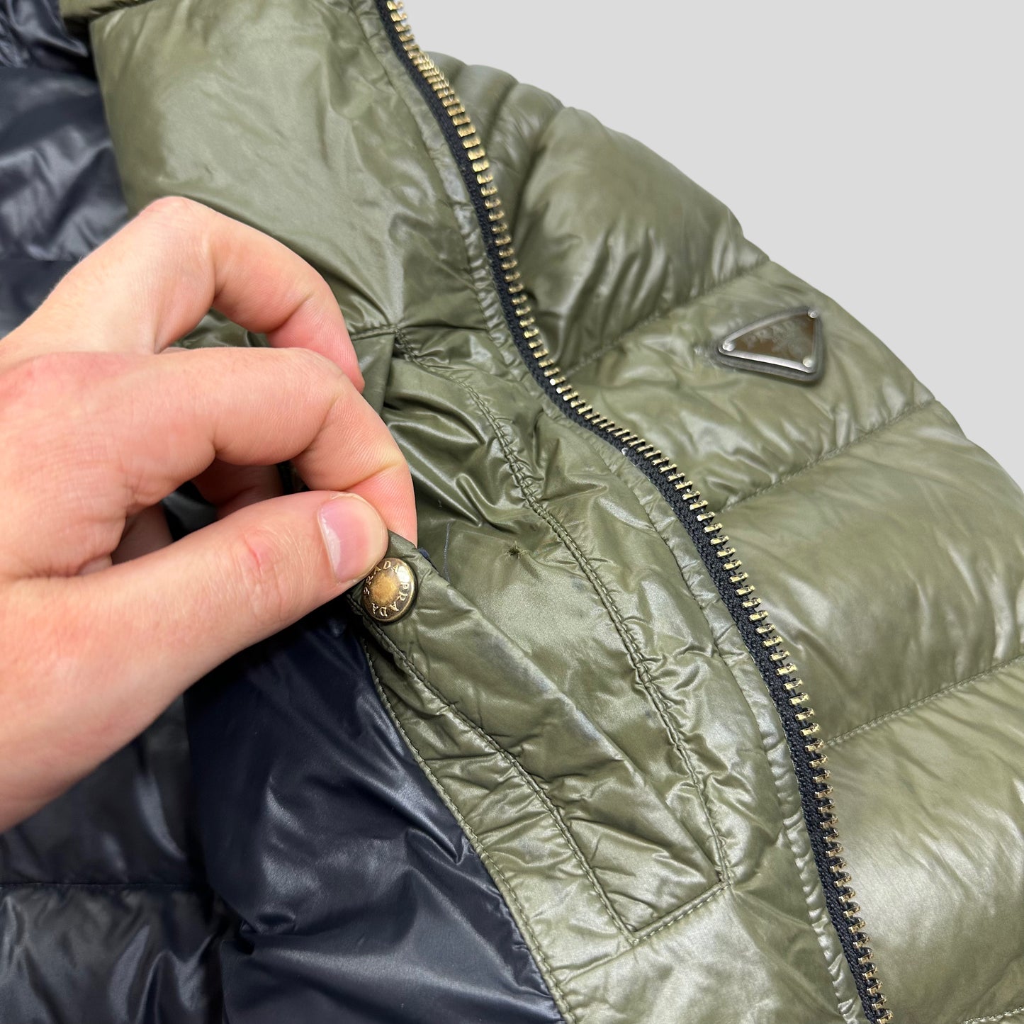 Prada Milano 2014 Nylon Goose Down Puffer Jacket - IT52